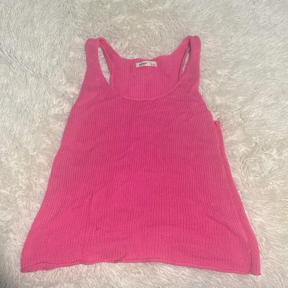 Old Navy Vibrant Pink Tank Top